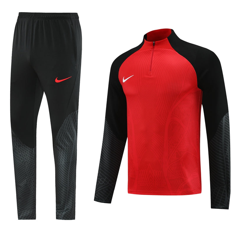 Conjunto Nike Vermelho e Preto