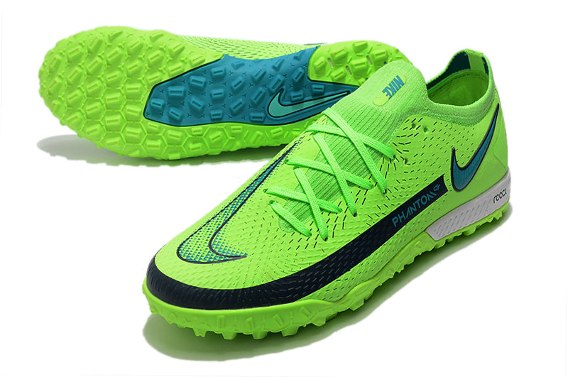 Chuteira Society Nike Phantom GT Pro Verde