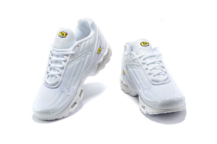 Tênis Air Max Plus 3 “Triple white” Masculino