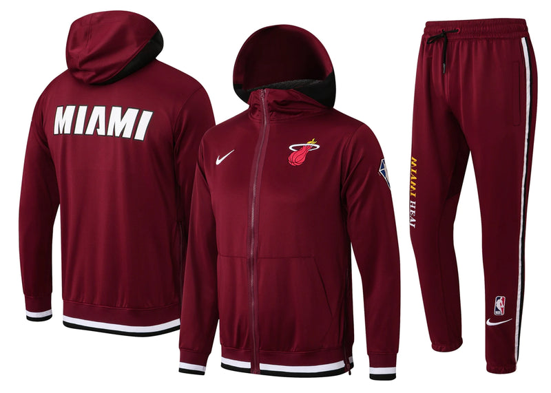 Conjunto NBA - Nike NBA Thermaflex - Miami Heat - 75 Anos