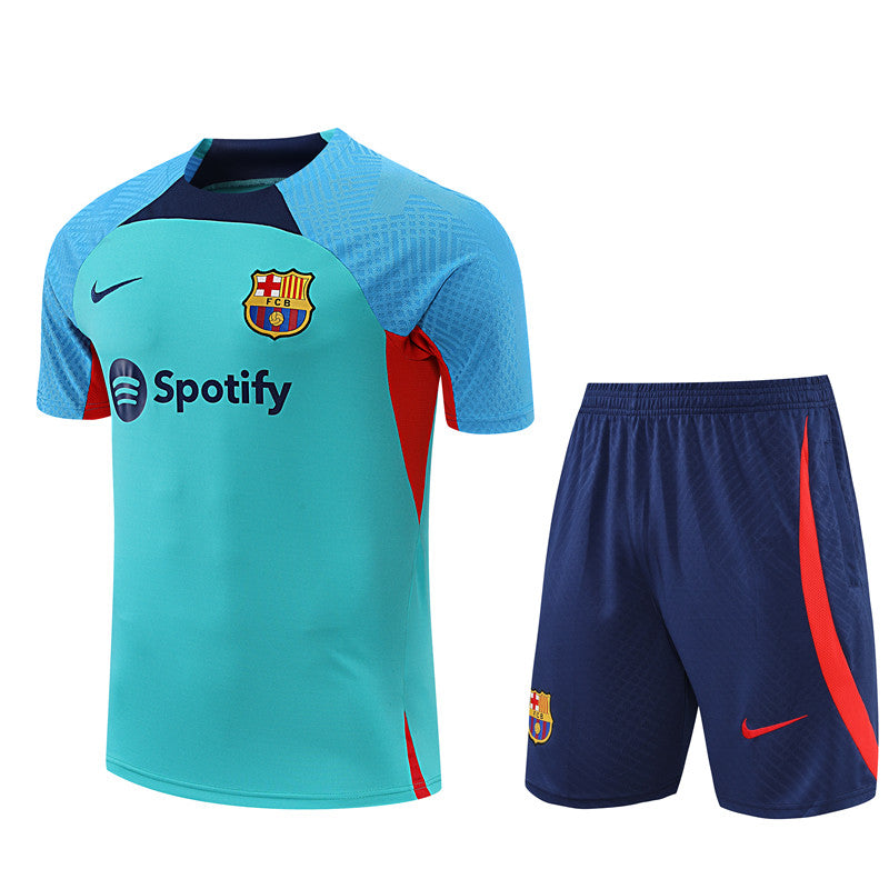 Camisa e Short Barcelona Treino 22/23