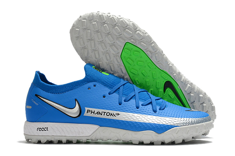 Chuteira Society Nike Phantom GT Pro Azul