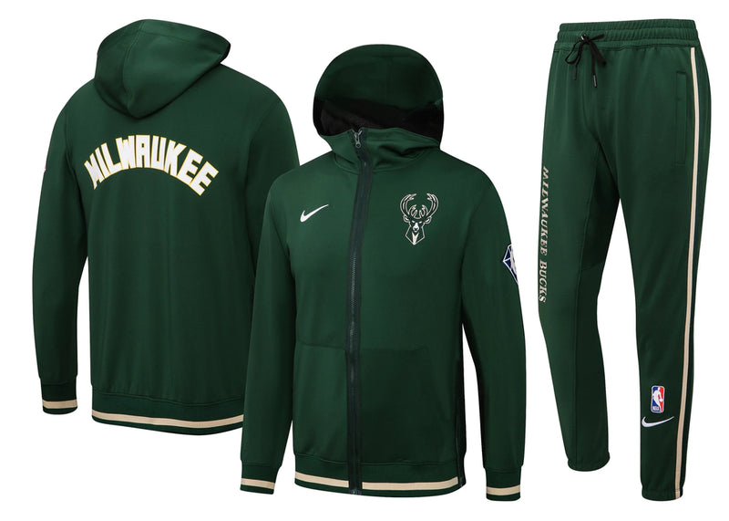 Conjunto NBA - Nike NBA Thermaflex - Milwaukee Bucks - 75 Anos