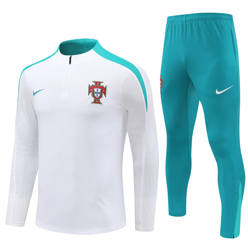 Kit de Treino Portugal 2024/25 Meio Zíper