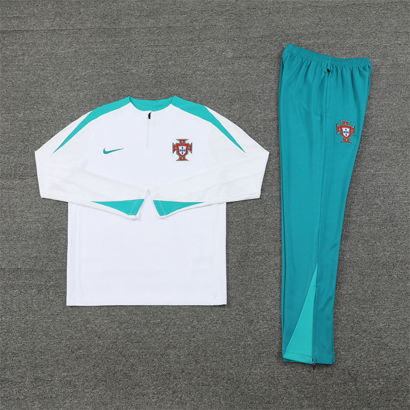 Kit de Treino Portugal 2024/25 Meio Zíper